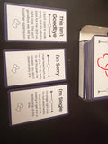 3 card (no communication love msg) (break up)