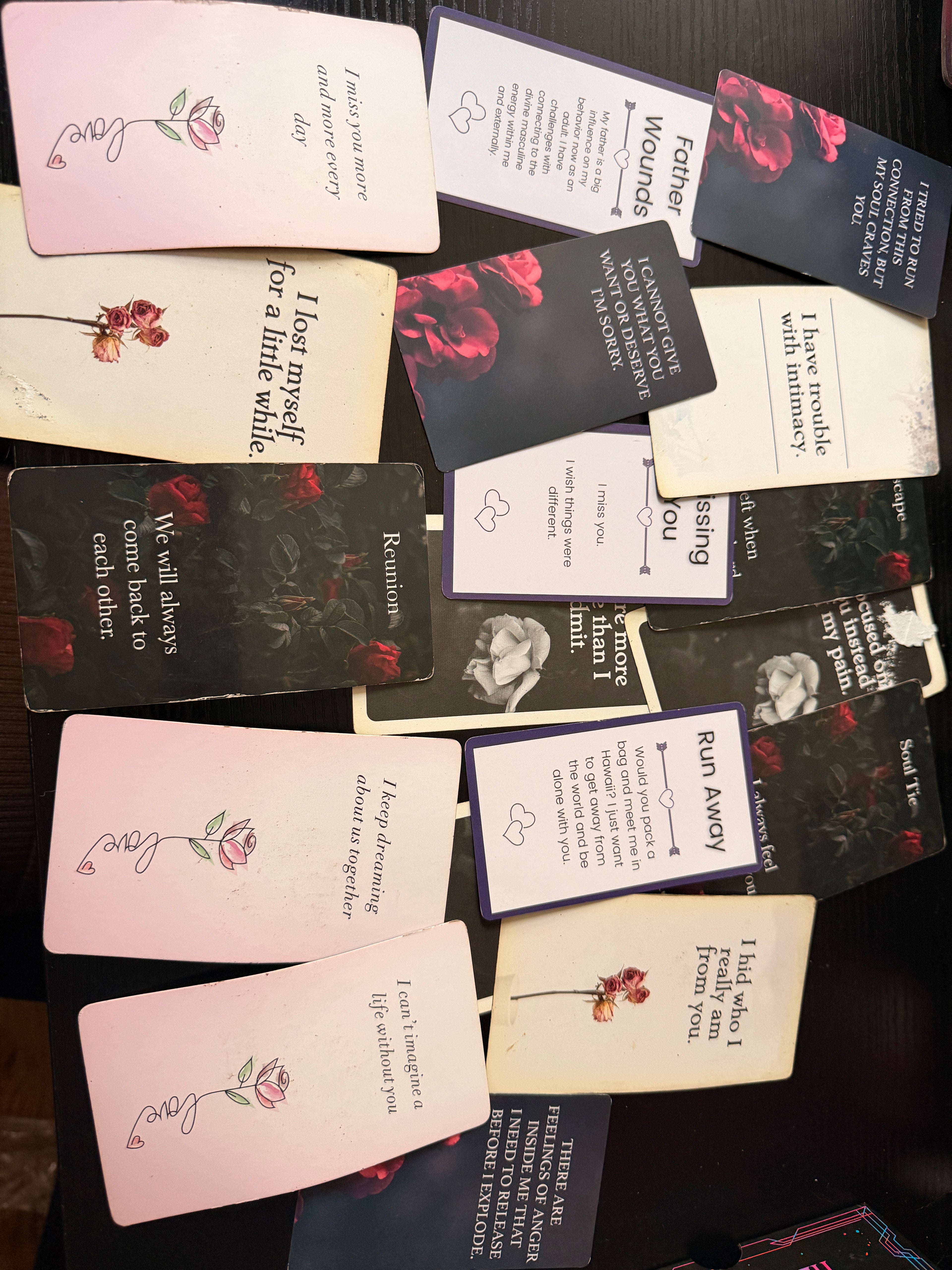 Full love msg ( from each love deck)